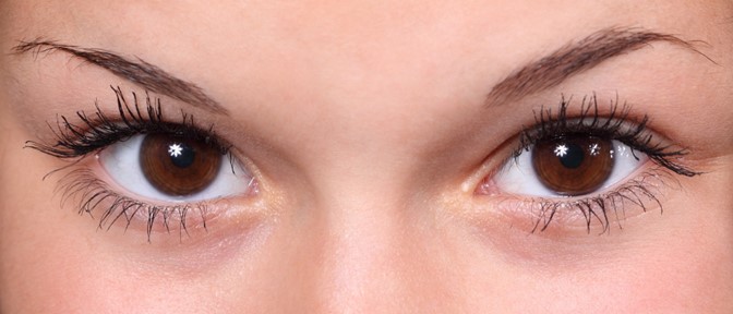 Brown Eyes Closeup